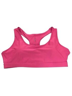 Nwot Sports bra Plus sise 4X bra pink racer back padded